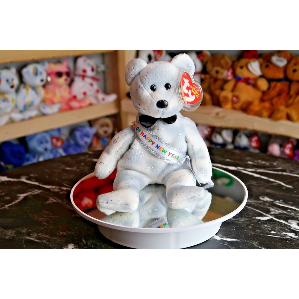 TY Beanie Baby - New Year 2008 Beanie Baby | Heart Tag Issues | Vintage | Rare